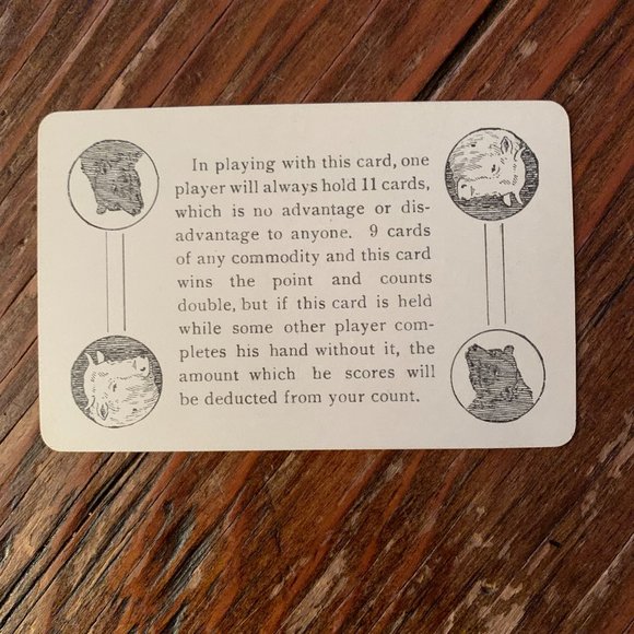 1903 😮 FLINCH Bourse OR Stock Exchange Card Game - Picture 7 of 8